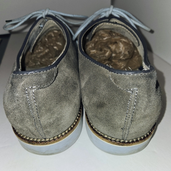G.H. Bass & Co Men\'s 11 Buckingham Gray Suede Oxfords main image 8